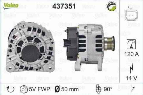 Valeo SG12B108 - Генератор autosila-amz.com