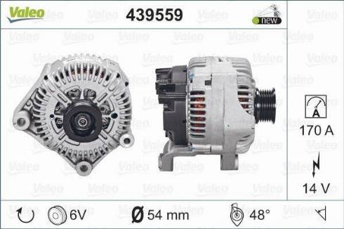 Valeo TG17C011 - Генератор autosila-amz.com