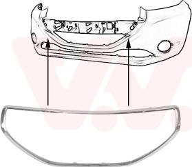 Van Wezel 4034585 - Облицовка, бампер autosila-amz.com