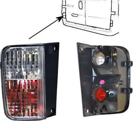 Van Wezel 4394929 - Задний противотуманный фонарь autosila-amz.com