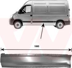 Van Wezel 4387145 - Боковина autosila-amz.com