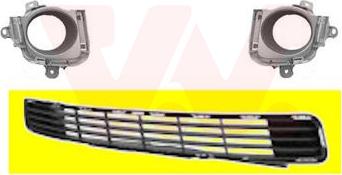 Van Wezel 5467590 - Решетка вентиляционная в бампере autosila-amz.com