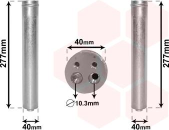 Van Wezel 5100D089 - Осушитель autosila-amz.com