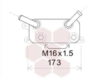 Van Wezel 58003310 - Масляный радиатор, автоматическая коробка передач autosila-amz.com