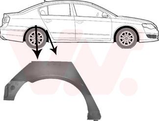 Van Wezel 5839148 - Боковина autosila-amz.com