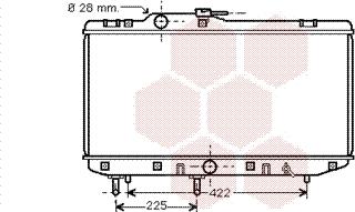 Van Wezel 53002151 - Радиатор, охлаждение двигателя autosila-amz.com