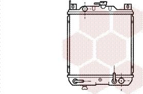 Van Wezel 52002019 - Радиатор, охлаждение двигателя autosila-amz.com