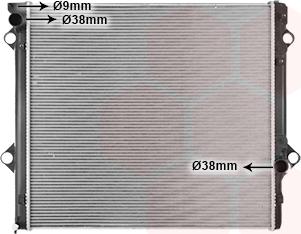 Van Wezel 52012700 - Радиатор, охлаждение двигателя autosila-amz.com