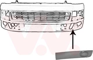 Van Wezel 5790491 - Решетка вентиляционная в бампере autosila-amz.com