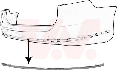 Van Wezel 5740551 - Облицовка, бампер autosila-amz.com