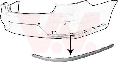 Van Wezel 5740558 - Облицовка, бампер autosila-amz.com
