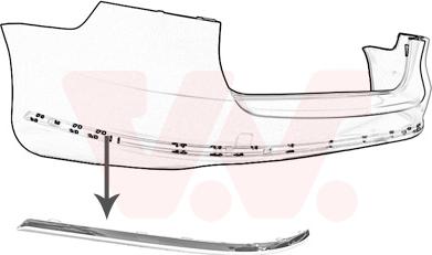 Van Wezel 5740553 - Облицовка, бампер autosila-amz.com