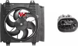Van Wezel 0910747 - Вентилятор, охлаждение двигателя autosila-amz.com