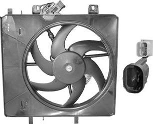 Van Wezel 0917746 - Вентилятор, охлаждение двигателя autosila-amz.com