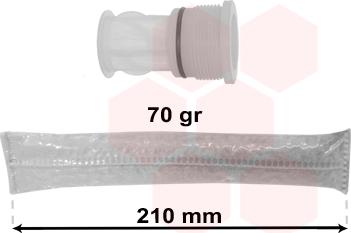 Van Wezel 0600D439 - Осушитель, кондиционер autosila-amz.com