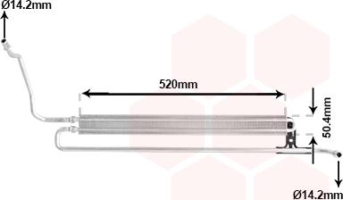 Van Wezel 06013726 - Масляный радиатор, рулевое управление autosila-amz.com