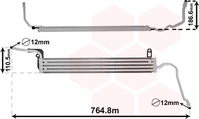 Van Wezel 06013723 - Масляный радиатор, рулевое управление autosila-amz.com