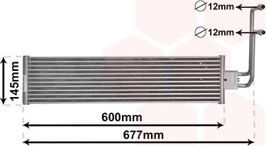 Van Wezel 06013722 - Масляный радиатор, рулевое управление autosila-amz.com