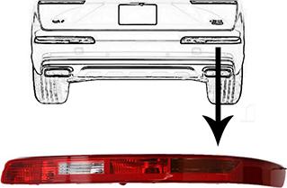 Van Wezel 0386930 - Задний противотуманный фонарь autosila-amz.com