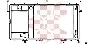 Van Wezel 02002123 - Радиатор, охлаждение двигателя autosila-amz.com
