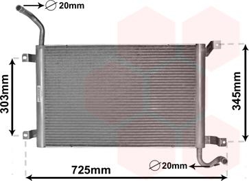 Van Wezel 02002224 - Радиатор, охлаждение двигателя autosila-amz.com