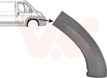 Van Wezel 1651522 - Расширение, крыло autosila-amz.com