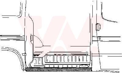 Van Wezel 1895110 - Боковина autosila-amz.com