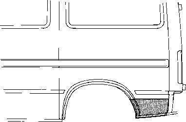 Van Wezel 1896134 - Боковина autosila-amz.com