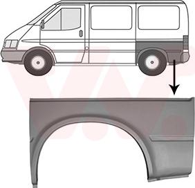 Van Wezel 1897147 - Боковина autosila-amz.com