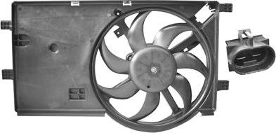 Van Wezel 1748746 - Вентилятор, охлаждение двигателя autosila-amz.com
