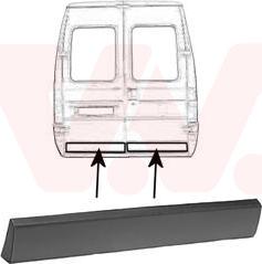 Van Wezel 1747432 - Облицовка / защитная накладка, дверь autosila-amz.com