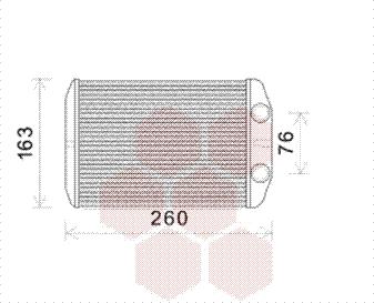 Van Wezel 17006395 - Теплообменник, отопление салона autosila-amz.com