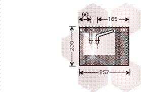 Van Wezel 1700V339 - Испаритель, кондиционер autosila-amz.com