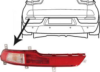 Van Wezel 8383929 - Задний противотуманный фонарь autosila-amz.com