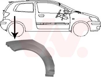 Van Wezel 8251146 - Боковина autosila-amz.com