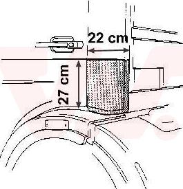 Van Wezel 3060133 - Боковина autosila-amz.com