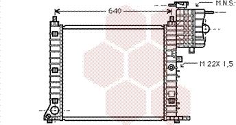 Van Wezel 30002213 - Радиатор, охлаждение двигателя autosila-amz.com