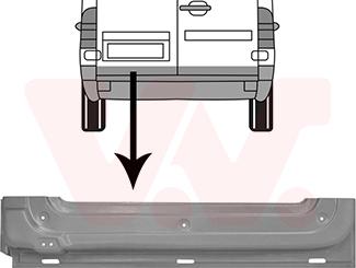 Van Wezel 3075249 - Задняя дверь autosila-amz.com