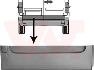 Van Wezel 3076149 - Задняя дверь autosila-amz.com