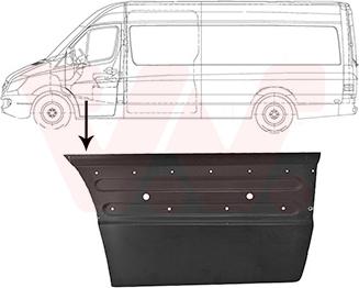 Van Wezel 3077171 - Дверь, кузов autosila-amz.com