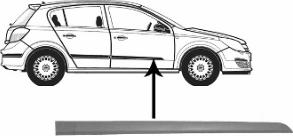 Van Wezel 3745424 - Облицовка / защитная накладка, дверь autosila-amz.com