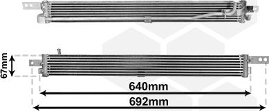 Van Wezel 37003675 - Масляный радиатор, автоматическая коробка передач autosila-amz.com