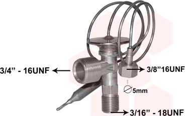 Van Wezel 25001271 - Расширительный клапан, кондиционер autosila-amz.com