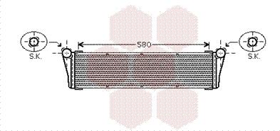 Van Wezel 74002053 - Радиатор, охлаждение двигателя autosila-amz.com