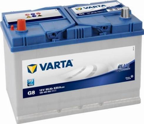 Varta 595405083 - Стартерная аккумуляторная батарея, АКБ autosila-amz.com
