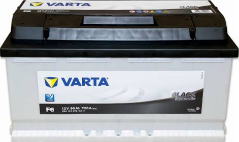 Varta 590122072 - Стартерная аккумуляторная батарея, АКБ autosila-amz.com