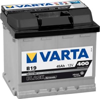 Varta 545412040 - Аккумулятор VARTA Black Dynamic 45 А/ч обратная R+ B19 207x175x190 EN400 А autosila-amz.com