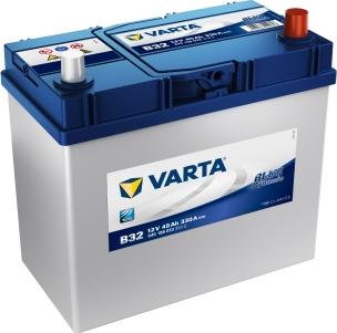 Varta 5451560333132 - Аккумулятор VARTA Blue Dynamic 45 А ч 545156 B32 ОБР 238x129x227 EN330 высокий стд кл, Обычный autosila-amz.com
