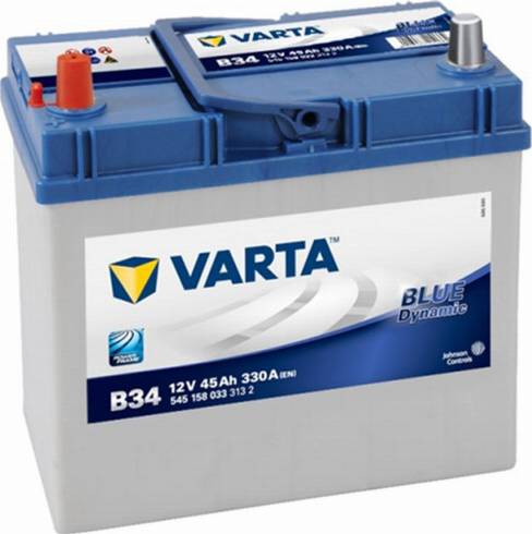 Varta 545158033 - Аккумуляторная батарея Blue Dynamic (12V 45Ah 330A B00) autosila-amz.com