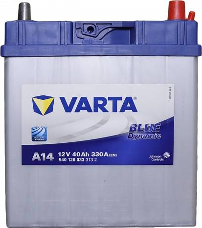 Varta 540126033 - Стартерная аккумуляторная батарея, АКБ autosila-amz.com